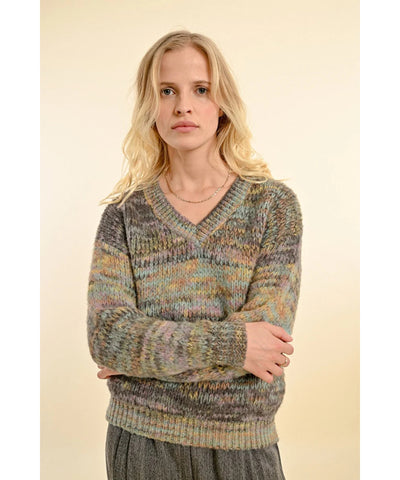 Ronni Multicolor Knit Sweater