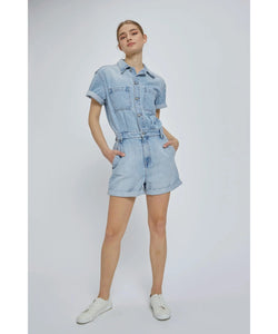 Dana Denim Romper