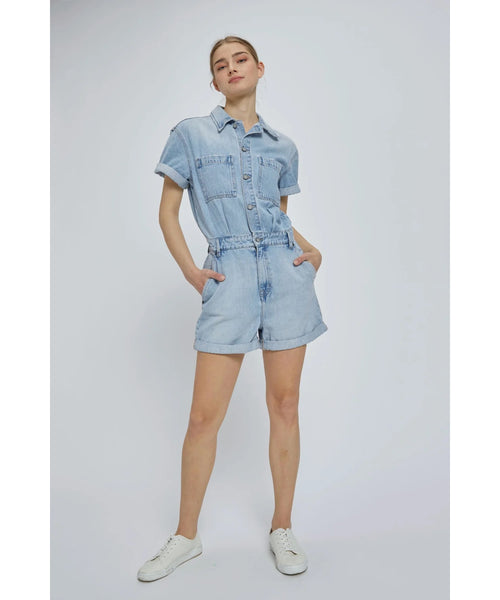 Dana Denim Romper