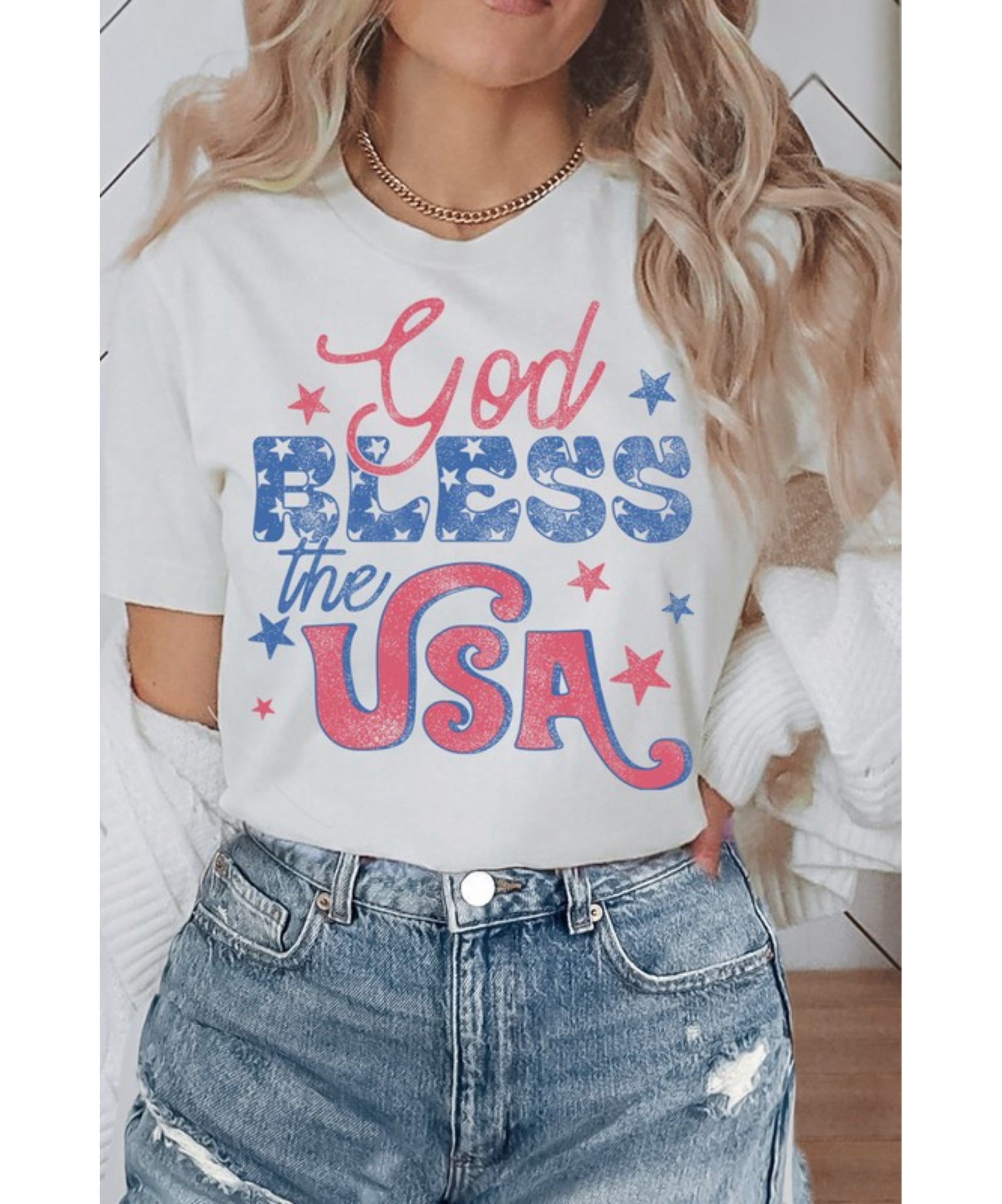 God Bless the USA Graphic Tee