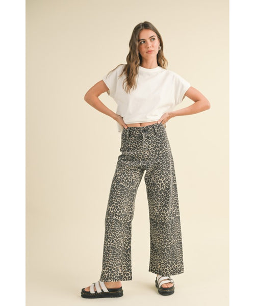 Leopard Print Pants