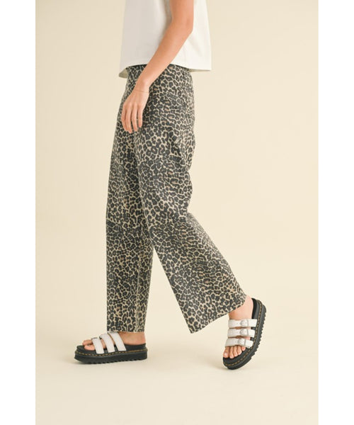 Leopard Print Pants