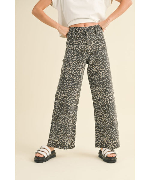 Leopard Print Pants