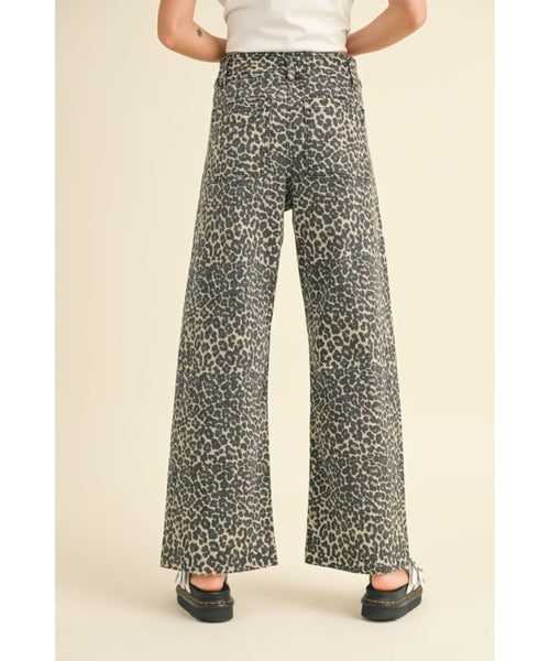 Leopard Print Pants