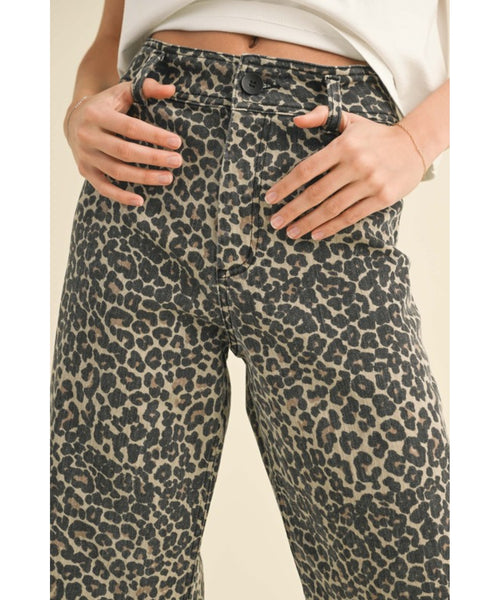 Leopard Print Pants