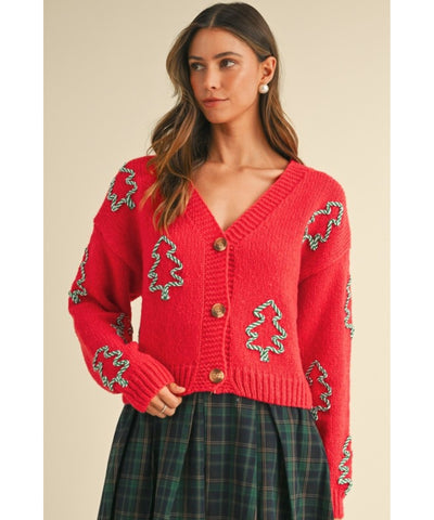 Deck the Halls Christmas Cardigan