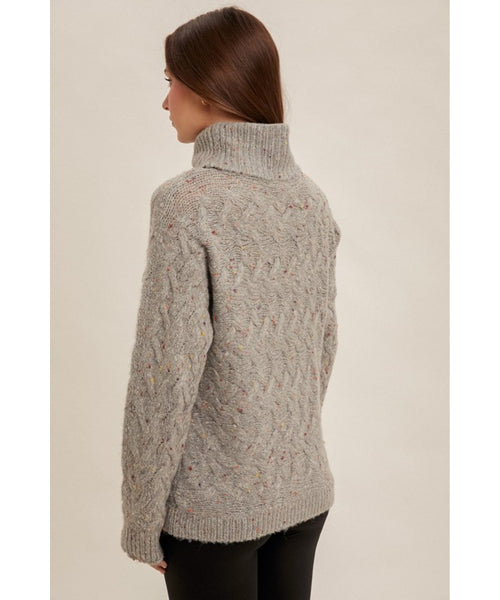 Madison Mock Neck Sweater