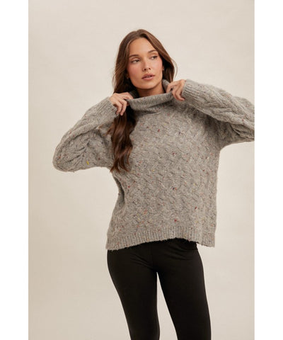 Madison Mock Neck Sweater