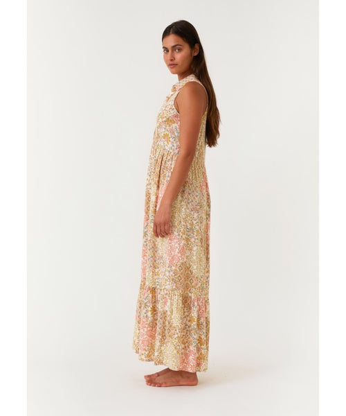 Prettiest Posey Collared Maxi Dress