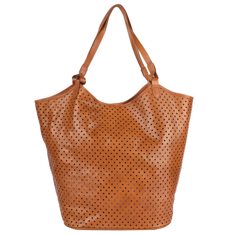 Everywhere Tote Bagn- Cognac