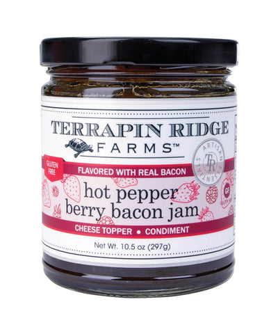 Hot Pepper Berry Bacon Jam