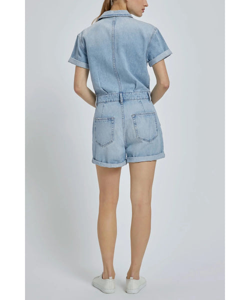 Dana Denim Romper
