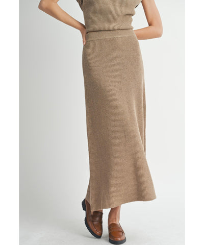 Kinsley Ribbed Knit Skirt