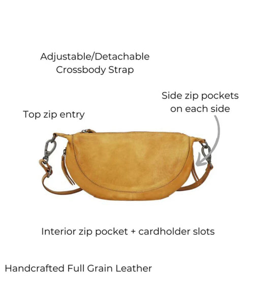 Mindy Sling/Crossbody Bag - Camel