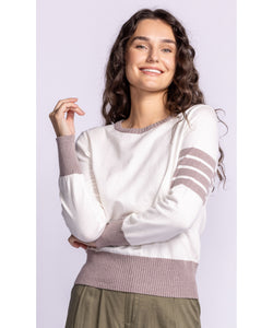 Varsity Stripes Knit Sweater
