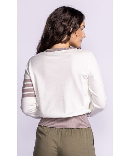 Varsity Stripes Knit Sweater