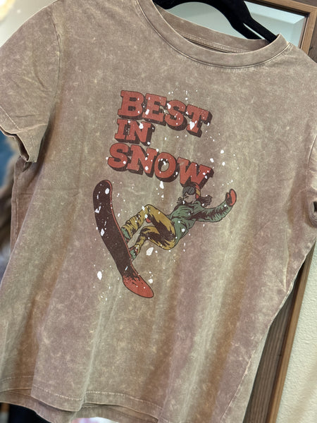 Best in Snow Graphic Tee