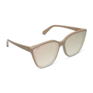 Diff Sunglasses - Gjelina Almond + Taupe Mirror