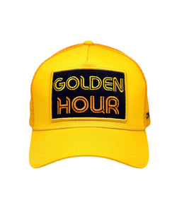 Golden Hour Trucker Hat - Gold