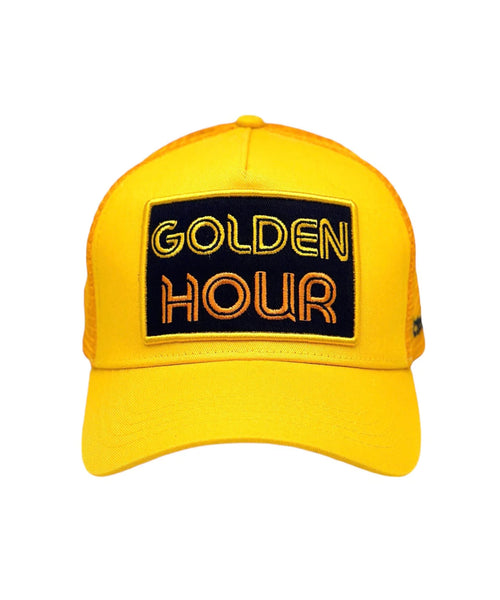 Golden Hour Trucker Hat - Gold