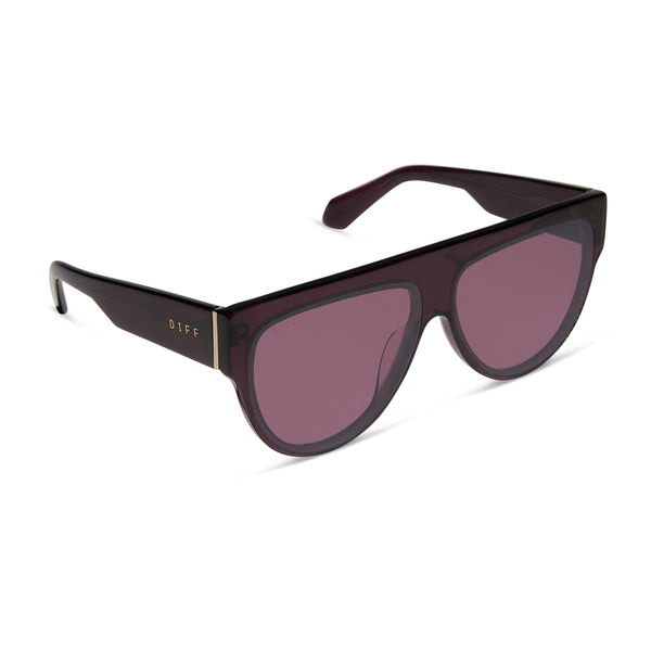 Diff Sunglasses - Georgie Aubergine