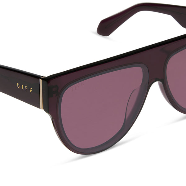 Diff Sunglasses - Georgie Aubergine