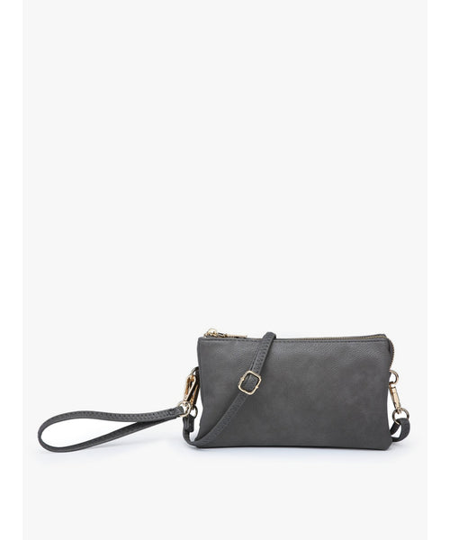 Kendyl Convertible Crossbody Bag - Charcoal