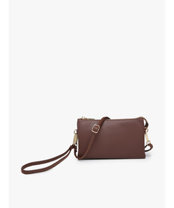 Kendyl Convertible Crossbody Bag - Dark Chocolate