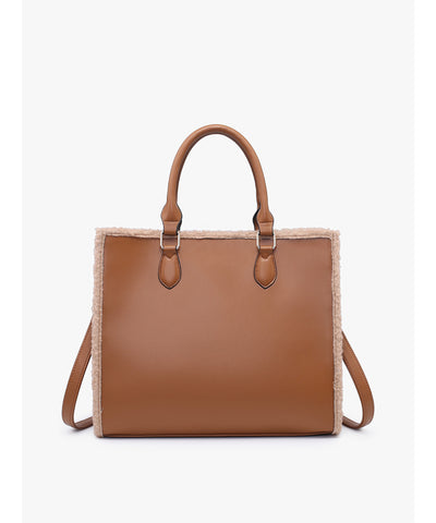 Brock Sherpa Trim Tote