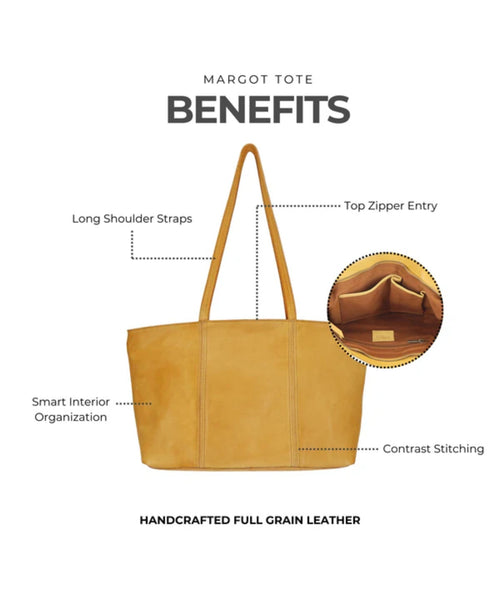 Margie Tote Bag - Camel