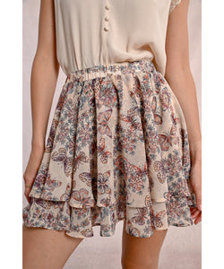 Ellis Tiered Ruffle Skort