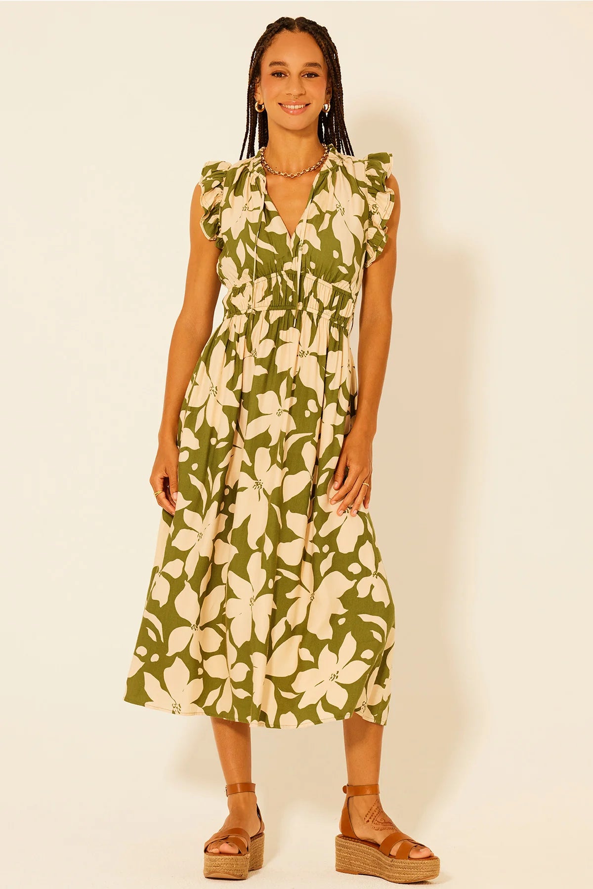 Santa Maria Floral Dress