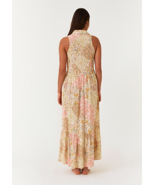 Prettiest Posey Collared Maxi Dress