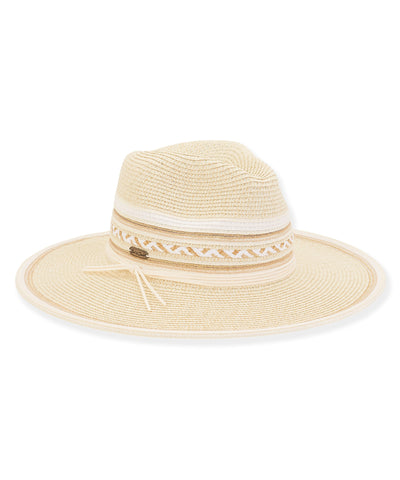 Mendocino Straw Hat - Ivory