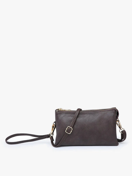 Kendyl Convertible Crossbody Bag - Coffee