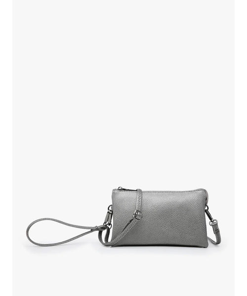 Kendyl Convertible Crossbody Bag - Gunmetal