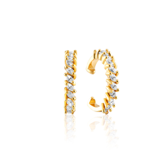 Jadie Baguette Ear Cuffs