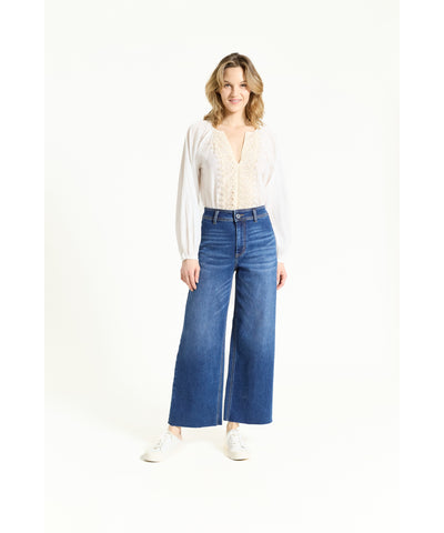 Janelle Wide Leg Denim