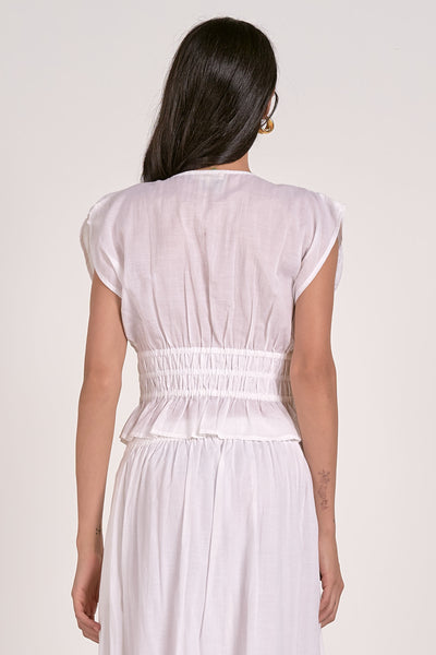 Zoi Pleated Top